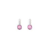Orecchini Dilvdò Donna Drop Stud in Argento Zircone ORPLBRS